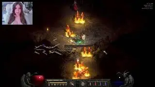 ACT 1 Hell Difficulty Sorceress Diablo 2 Casual playthrough #8.2