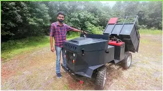 Agriculture Mini Dumper Machine | Farm Mini Truck | Agriculture Mini Trolley Hydraulic