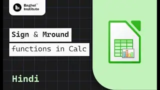Number CONTROL! Master SIGN & MROUND Functions in Calc! || #youtube || #libreofficecalc