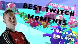 GOLDBRIDGE Best Twitch Moments - FALL GUYS AND FIFA 20 RAGE