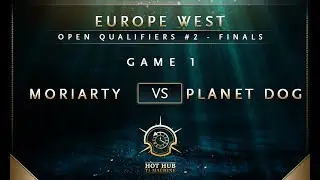 Moriarty vs Planet Dog Game 1 - The International 7: Open Qual. #2 EU: Finals - @Bkop92 @PqMzDotA_