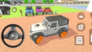 Franklin order by 3️⃣ Modify Thar 💥 in Indian 🇮🇳 bike Theft Auto Simulator 🎮