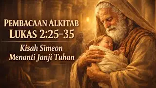 Kisah Simeon Menanti Janji Tuhan | Pembacaan Alkitab -  Lukas 2:25–35 
