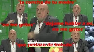 Pagani enojado con todos / Estudio Futbol