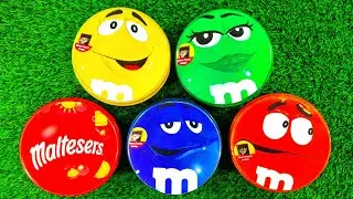 3 Minutes Satisfying with Beautiful Unboxing Mystery Boxes Full of Sweet M&M'S and Maltesers Candy..