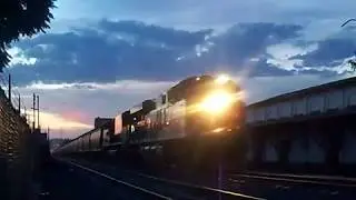 Nice Grain Train Night Ferromex !!!! Leon Gto...