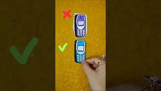 Mobile Phone 🤳🏻 📱 ❤️Perfect paper cutting ✂️ ✂️ #artandcraft #shorts #cuttingskills
