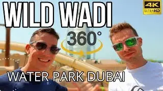 Wild Wadi WaterPark Dubai 4K TOUR 360&ordm; 2025 Entradas