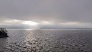 Sun Rays Over Lavon Lake