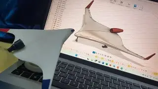 3D printing of Blended Wing Aircraft/ Flying Wing
