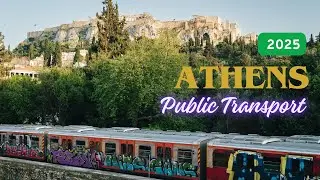 How to use public transport in Athens? Airport to City: Metro or Bus? | Athens | EP 4 | Greece 2025