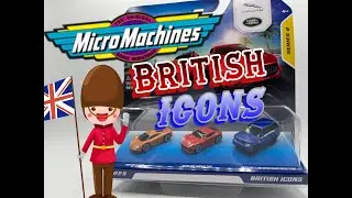 British Icons! Series 6 Micro Machines Unboxing & Review. 2021 Micro Machines!