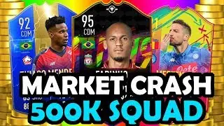 CRAZY 500K SQUAD BUILDER WITH FUTSWAPS FABINHO! - FIFA 19 Ultimate Team