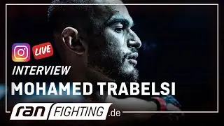 Mo Trabelsi im Instagram-Live Interview vor seinem Fight bei GMC 19 in M&uuml;nchen