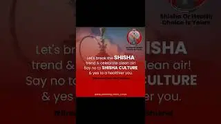 lets break the shisha trend #health #intoxication #shisha #injurious #hookahaddict