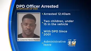 Dallas Officer Arrested For DWI With His 2 Children In Car