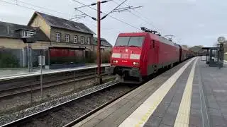 100,000 Total Views Special! 5 Minutes Of Danish Trains At Speed!