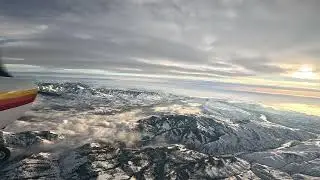 Flying my Beautiful Cessna 150L from Sequim W28 to Spokane KSFF over Cascade Mountains of Washington