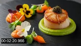 Luxury Fine Dining Plate Aesthetickkkkk