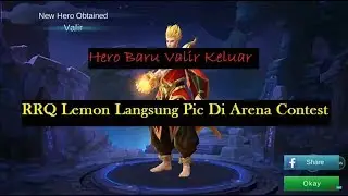 RRQ Lemon Menggunakan Hero Valir Di Rangked