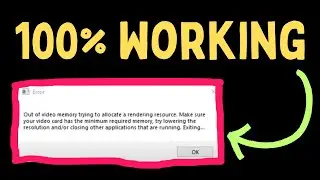 How to Fix Out of Video Memory Error in Fortnite on Windows 11