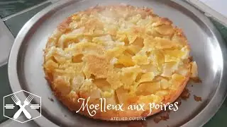 Atelier cuisine : Moelleux aux poires de Cyril Lignac (ft @CarinePhotographie )