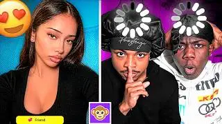 Fake Skipping BADDIES With My Friend That Has Zero Rizz... (ft. Young dabo)