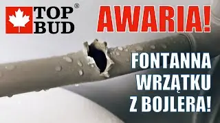 Konsekwencje zalania pomieszczenia technicznego w domu szkieletowym wrzątkiem z bojlera