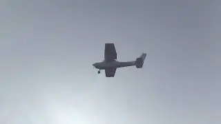 North Weald Flight Training Cessna 152 G-BSFR flying past Great Hollands South