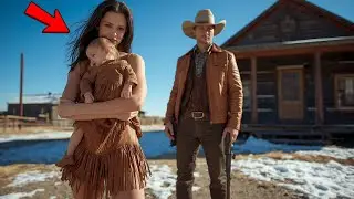 The Girl Told Her Dad, “I Brought You a Christmas Gift” — Then Indicated the Apache Widow- Wild West