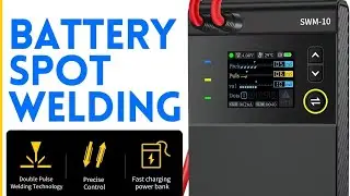 MINI SOLDADOR DE PUNTOS FNIRSI SWM-10. #lipobattery 