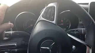 MERCEDES-BENZ C 300 - STEERING WHEEL HEIGHT - HOW TO RAISE AND LOWER