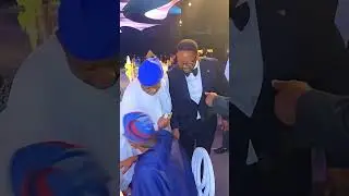 ALIKO DANGOTE AND GOV ADEMOLA ADELEKE DANCING COMPETITION AT # DAVIDO # CHIVIDO 2025