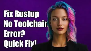 Fix 'No Default Toolchain Configured' Error After Installing Rustup