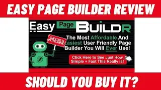 Easy Page Builder Review I Should You Buy It?