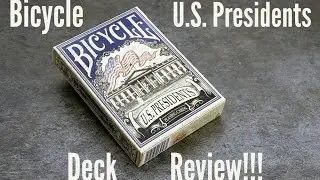 U.S.  Presidents Deck Review // Collectible Deck!!!