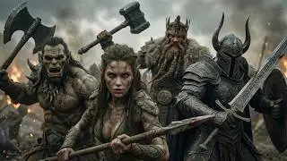 Epic Fantasy Folk Metal | Cinematic | Elves, Orcs & Dwarves | Gypsy Battle Music | 4k