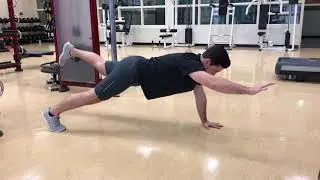 Alternating Superman Plank - Exercise Library