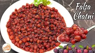 Falsay Ki Chutney Recipe | Falsa Chutney Recipe | Falsay ki Khatti Meethi Chatni