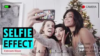How To Make Selfie Effect Video || Kinemaster Editing || Xstream Wave