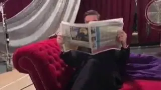 Dan Stevens sings 'Tale As Old As Time' with Josh Gad #BeautyAndTheBeast