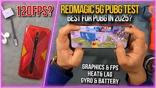 RedMagic 5G PUBG Test in 2025 | Graphics & FPS | Heat & Lag | Recording | Battery | Electro Sam
