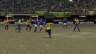 Roberto Carlos PERFECT FREE KICK on the PS2