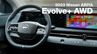 2023 Nissan ARIYA | Engage+ e-4orce AWD | Driving Review