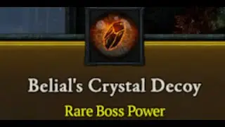 Belial's Crystal Decoy | skill showcase | Diablo 4 | season 8 | boss powers