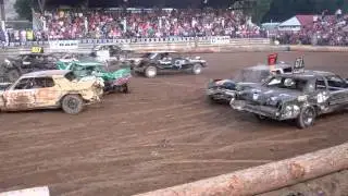 JUST THE HITS! PLAINS MT DEMOLITION DERBY 2011
