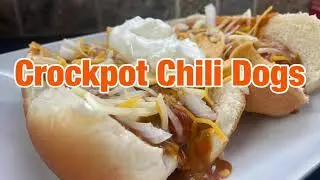 A Delicious Game Day Recipe- Crockpot Chili Dogs /Twisted Mikes
