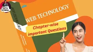 Web Technology Chapter-wise important question #Web_Technology