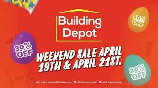 Easter Sticker Discounts Building Depot Curacao_2025