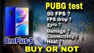 OnePlus 8 🤔 90 fps ? in summer 🌞 season | BUY or NOT may 2024 | PUBG Test